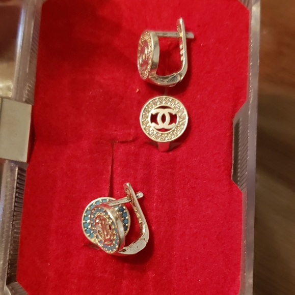 Silver earrings for girls - Picture 3 of 4